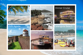 Goa Tour Package - Luxury Cruise Package (Exclude Accommodation)